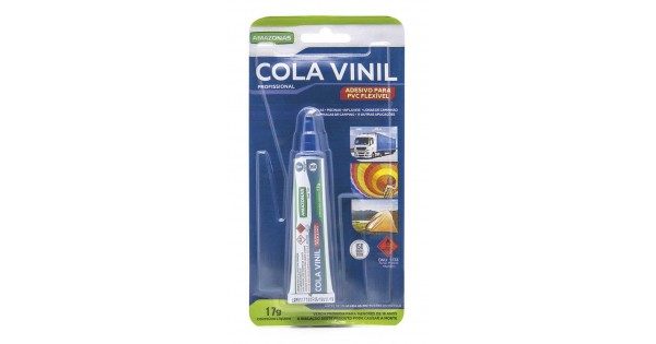 COLA AMAZONAS P/ TUBO PVC 17G