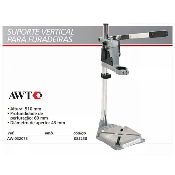 SUPORTE VERTICAL PARA FURADEIRA 43MM AW-032073 DWT